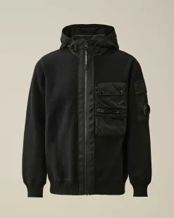 U16 Cotton Mixed Hooded Knit^C.P. Company Best