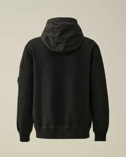 U16 Cotton Mixed Hooded Knit^C.P. Company Best