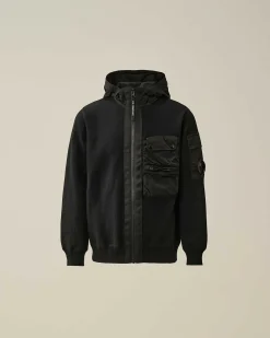 U16 Cotton Mixed Hooded Knit^C.P. Company Store