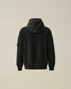 U16 Cotton Mixed Hooded Knit^C.P. Company Store