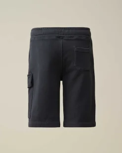 U16 Diagonal Fleece Cargo Shorts^C.P. Company Store