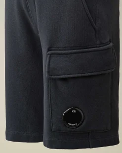 U16 Diagonal Fleece Cargo Shorts^C.P. Company Store
