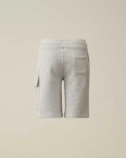 U16 Diagonal Fleece Cargo Shorts^C.P. Company Cheap