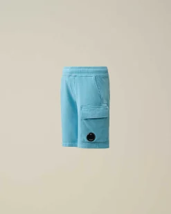 U16 Diagonal Fleece Cargo Shorts^C.P. Company Online