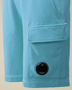 U16 Diagonal Fleece Cargo Shorts^C.P. Company Online