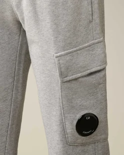 U16 Diagonal Fleece Cargo Sweatpants^C.P. Company Online