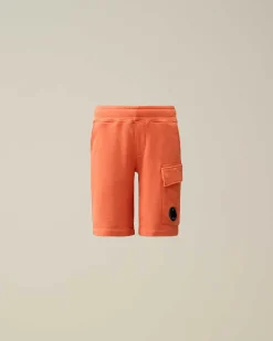 U16 Diagonal Fleece Cargo Shorts^C.P. Company New