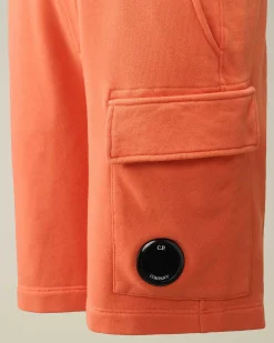 U16 Diagonal Fleece Cargo Shorts^C.P. Company New
