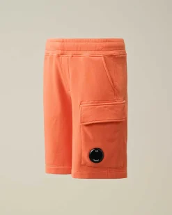 U16 Diagonal Fleece Cargo Shorts^C.P. Company Fashion