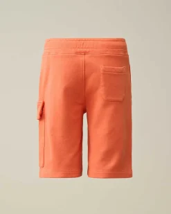 U16 Diagonal Fleece Cargo Shorts^C.P. Company Fashion