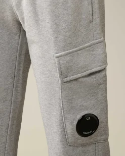 U16 Diagonal Fleece Cargo Sweatpants^C.P. Company New