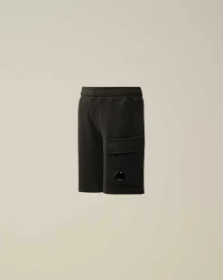 U16 Diagonal Fleece Cargo Shorts^C.P. Company Store