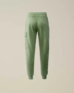 U16 Diagonal Fleece Cargo Sweatpants^C.P. Company Shop