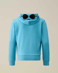 U16 Diagonal Fleece Goggle Hoodie^C.P. Company Sale