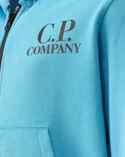 U16 Diagonal Fleece Goggle Hoodie^C.P. Company Best