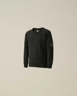 U16 Diagonal Fleece Lens Sweatshirt^C.P. Company Outlet