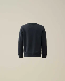 U16 Diagonal Fleece Logo Sweatshirt^C.P. Company Best Sale