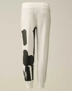 U16 Light Fleece Logo Sweatpants^C.P. Company Online