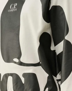 U16 Light Fleece Logo Sweatshirt^C.P. Company Cheap