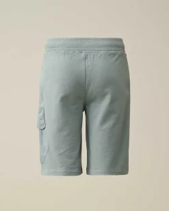 U16 Light Fleece Mixed Cargo Shorts^C.P. Company Cheap