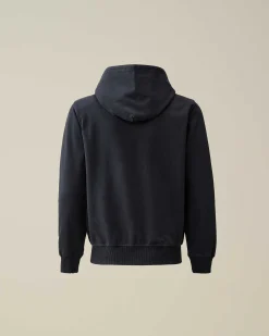 U16 Light Fleece Mixed Zipped Hoodie^C.P. Company Fashion
