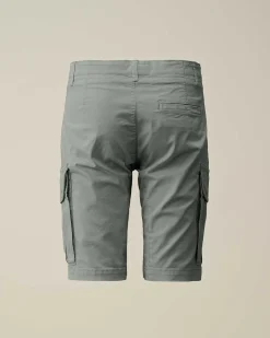 U16 Stretch Gabardine Cargo Shorts^C.P. Company Best