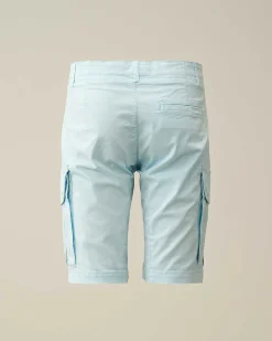 U16 Stretch Gabardine Cargo Shorts^C.P. Company Outlet