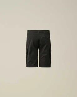 U16 Stretch Gabardine Cargo Shorts^C.P. Company Online