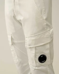 U16 Stretch Gabardine Cargo Pants^C.P. Company Best Sale