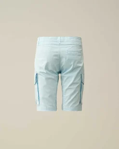 U16 Stretch Gabardine Cargo Shorts^C.P. Company Outlet