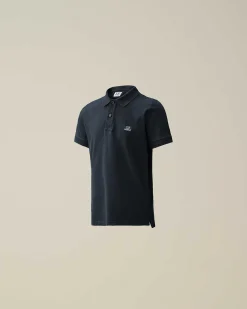 U16 Stretch Piquet Logo Polo Shirt^C.P. Company Clearance